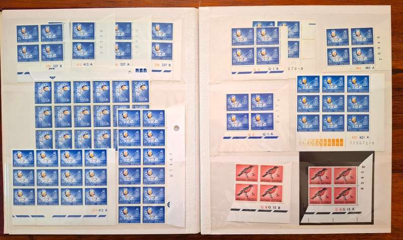 RSA 1st & 3rd Definitives collection of all mint controls in 16pg/32 side lighthouse controls album