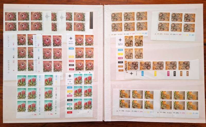 RSA 1st & 3rd Definitives collection of all mint controls in 16pg/32 side lighthouse controls album