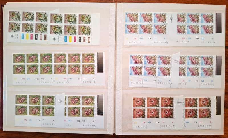 RSA 1st & 3rd Definitives collection of all mint controls in 16pg/32 side lighthouse controls album