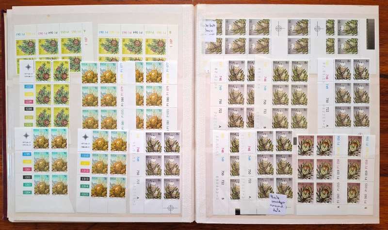 RSA 1st & 3rd Definitives collection of all mint controls in 16pg/32 side lighthouse controls album