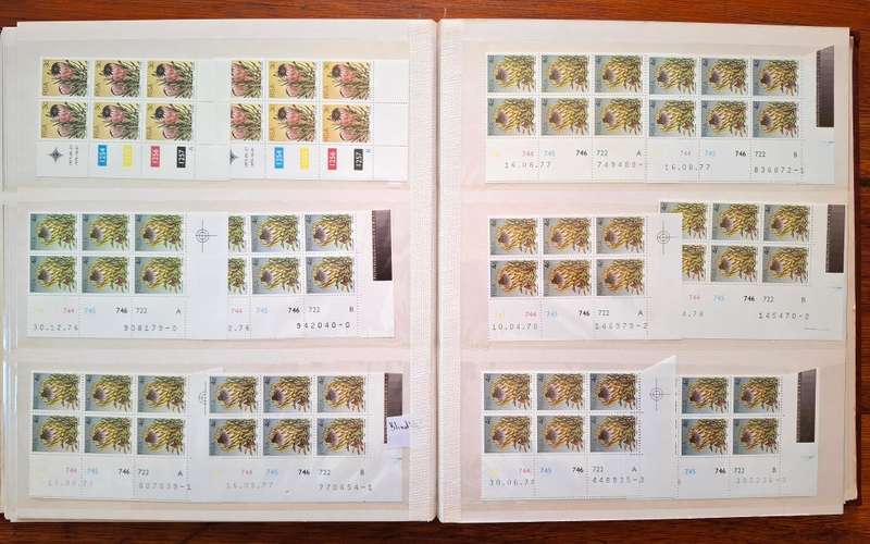 RSA 1st & 3rd Definitives collection of all mint controls in 16pg/32 side lighthouse controls album