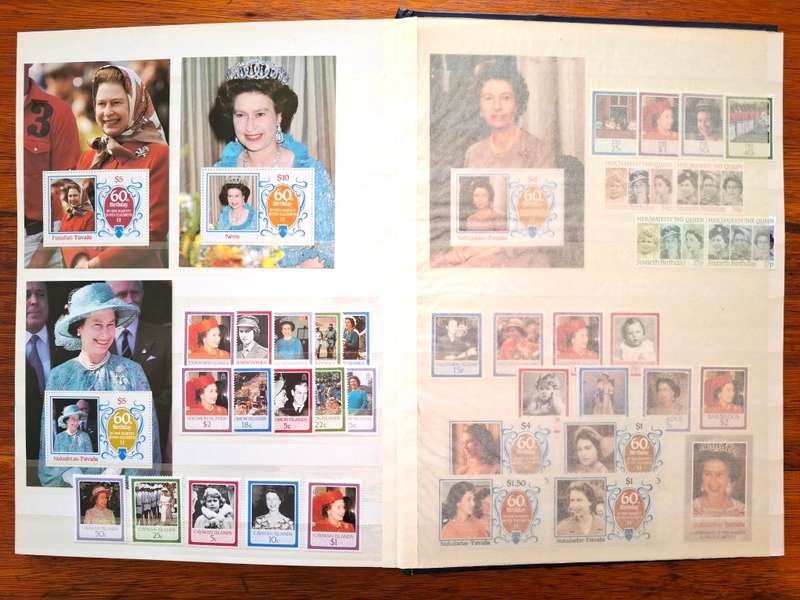 Lovely Royals / Queen Mother's Birthday collection - all Superb Unmounted - in 32 side Stockbook