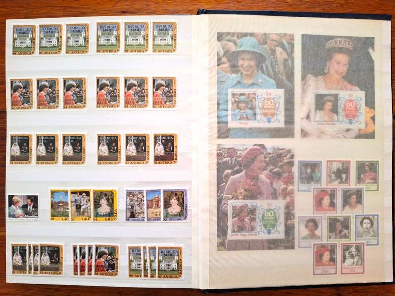 Lovely Royals / Queen Mother's Birthday collection - all Superb Unmounted - in 32 side Stockbook