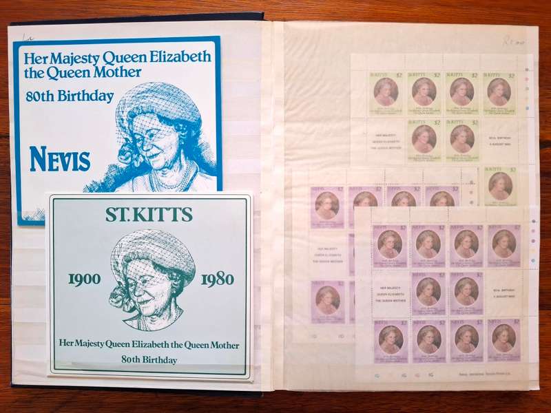 Lovely Royals / Queen Mother's Birthday collection - all Superb Unmounted - in 32 side Stockbook