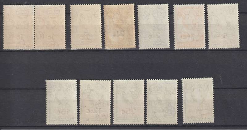 Bechuanaland 1955 - 1961 QE2 C/Sets CV R 4000.00, See Scans!!!