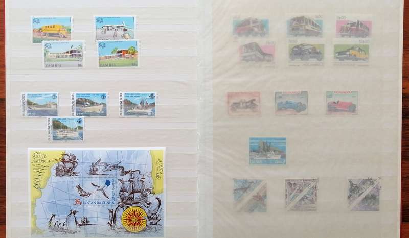 Nice little thematics collection in decent condition 8 pg/16 side Lighthouse stockbook