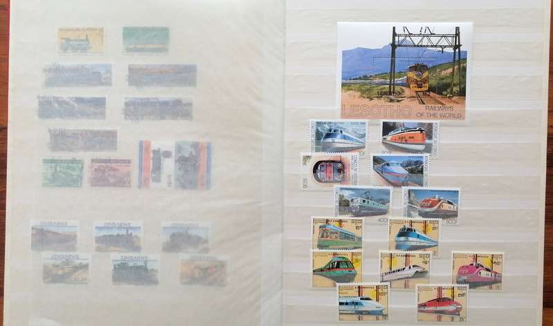 Nice little thematics collection in decent condition 8 pg/16 side Lighthouse stockbook