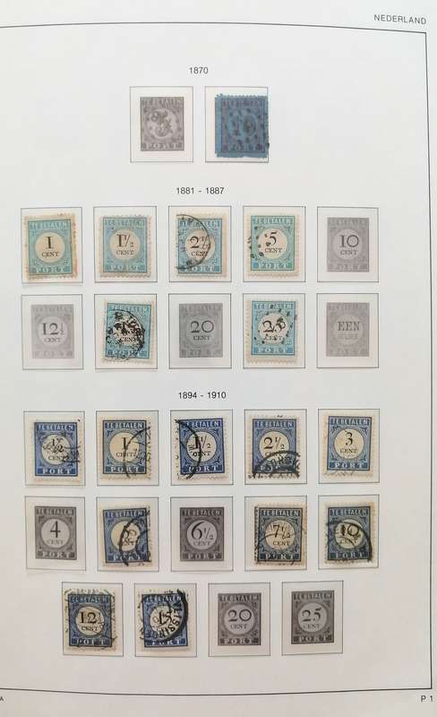 Netherlands 1870 to 1988 nice collection in Importa Pre printed pages album with box