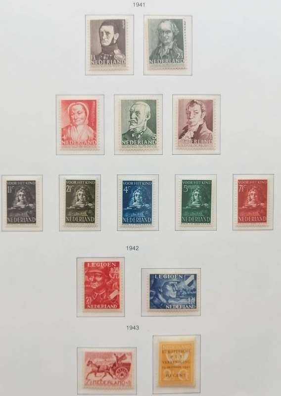Netherlands 1870 to 1988 nice collection in Importa Pre printed pages album with box