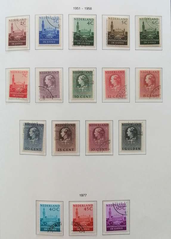 Netherlands 1870 to 1988 nice collection in Importa Pre printed pages album with box