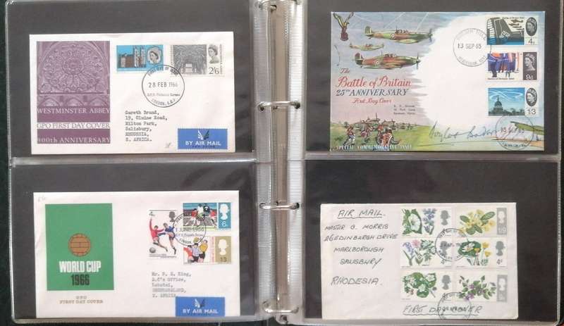 Great Britain 1960s/70s covers x 49 in binder album - not all shown