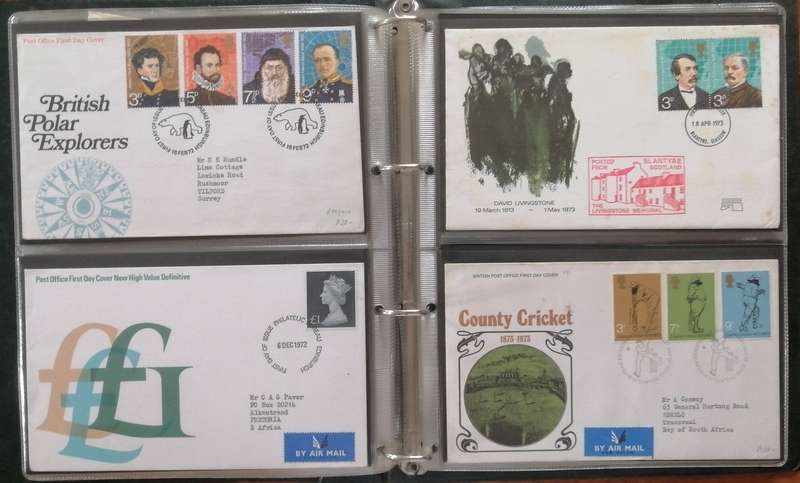 Great Britain 1960s/70s covers x 49 in binder album - not all shown