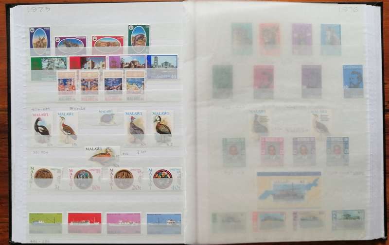 Lovely Malawi 1964 to 1994 Mint/MNH collection in 16 pg/32 side stockbook - Good CV Collection