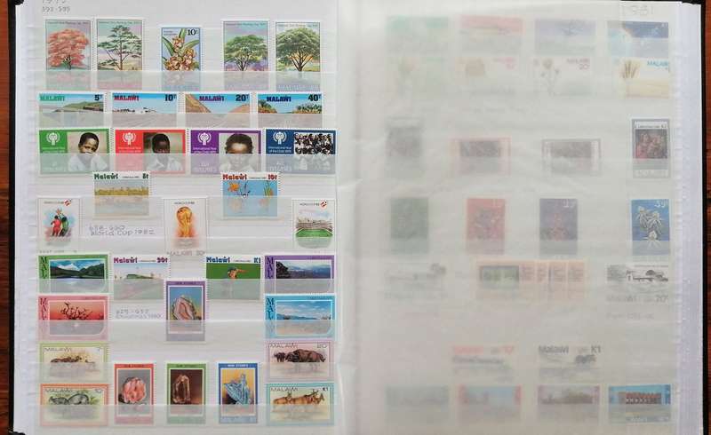Lovely Malawi 1964 to 1994 Mint/MNH collection in 16 pg/32 side stockbook - Good CV Collection