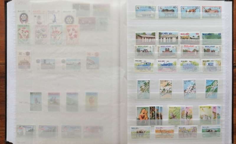 Lovely Malawi 1964 to 1994 Mint/MNH collection in 16 pg/32 side stockbook - Good CV Collection