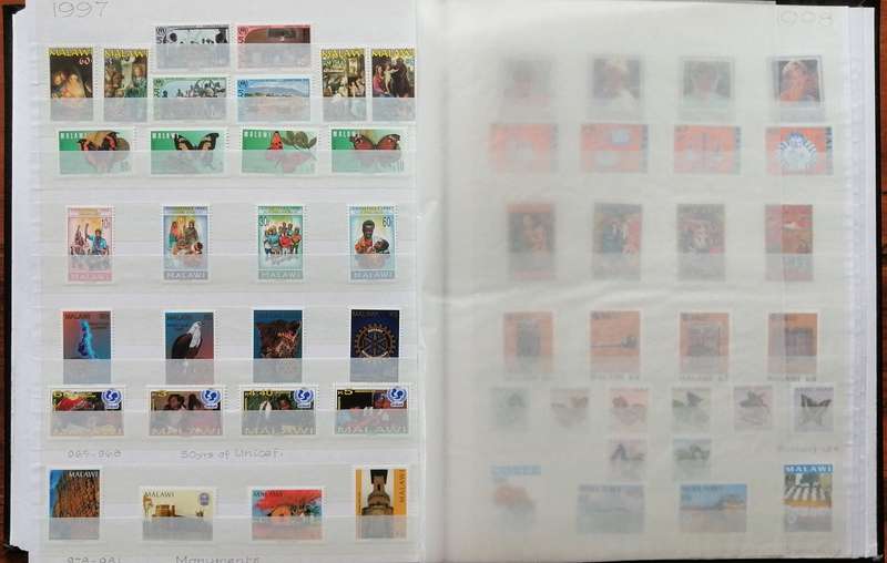 Lovely Malawi 1964 to 1994 Mint/MNH collection in 16 pg/32 side stockbook - Good CV Collection