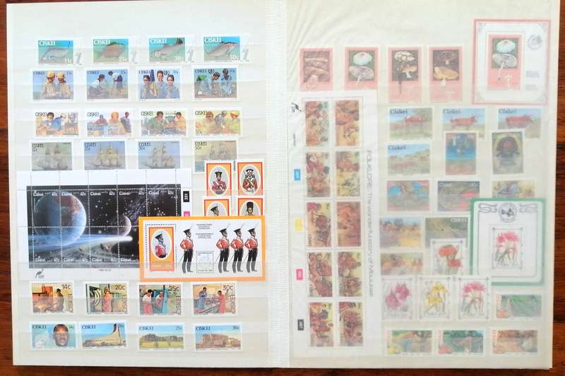 Comprehensive Homelands TBVC Superb collection of sets , m/sheets etc in 32 side  album