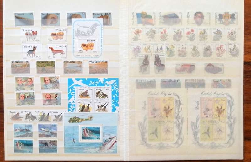 Comprehensive Homelands TBVC Superb collection of sets , m/sheets etc in 32 side  album