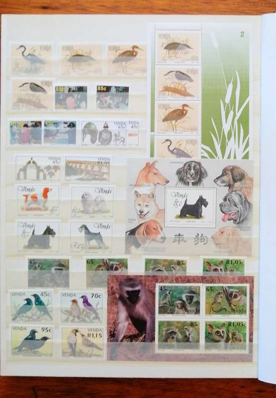 Comprehensive Homelands TBVC Superb collection of sets , m/sheets etc in 32 side  album