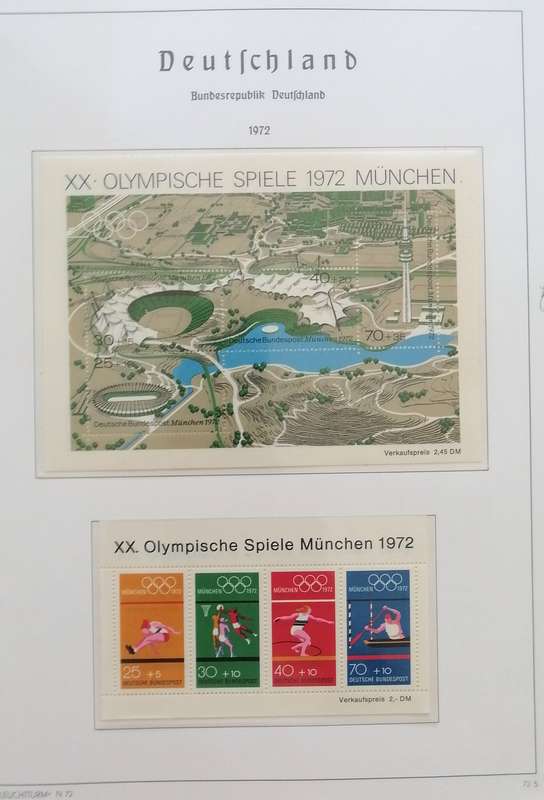 Fantastic High Value Bundesrepublik collection in lighthouse binder - Almost complete