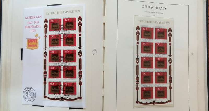 Fantastic High Value Bundesrepublik collection in lighthouse binder - Almost complete
