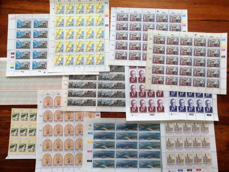RSA Bargain Bundle - Stockbook with mint stamps , covers album , sheets & odds