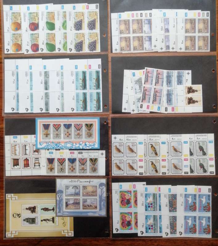 RSA Bargain Bundle - Stockbook with mint stamps , covers album , sheets & odds