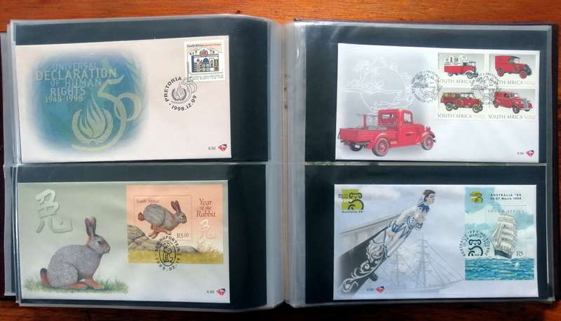 RSA 100+ 6th series fresh covers in nice albo album - plenty not shown