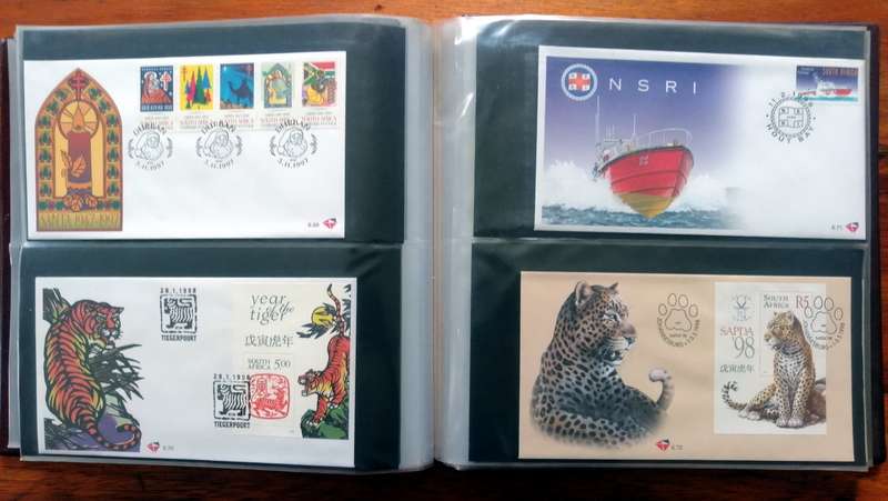 RSA 100+ 6th series fresh covers in nice albo album - plenty not shown