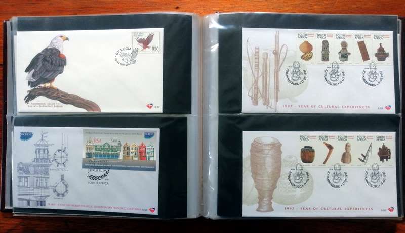 RSA 100+ 6th series fresh covers in nice albo album - plenty not shown