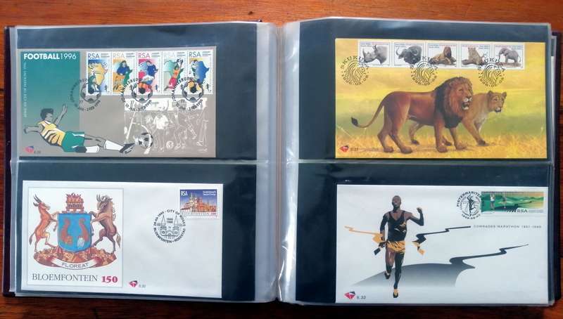 RSA 100+ 6th series fresh covers in nice albo album - plenty not shown