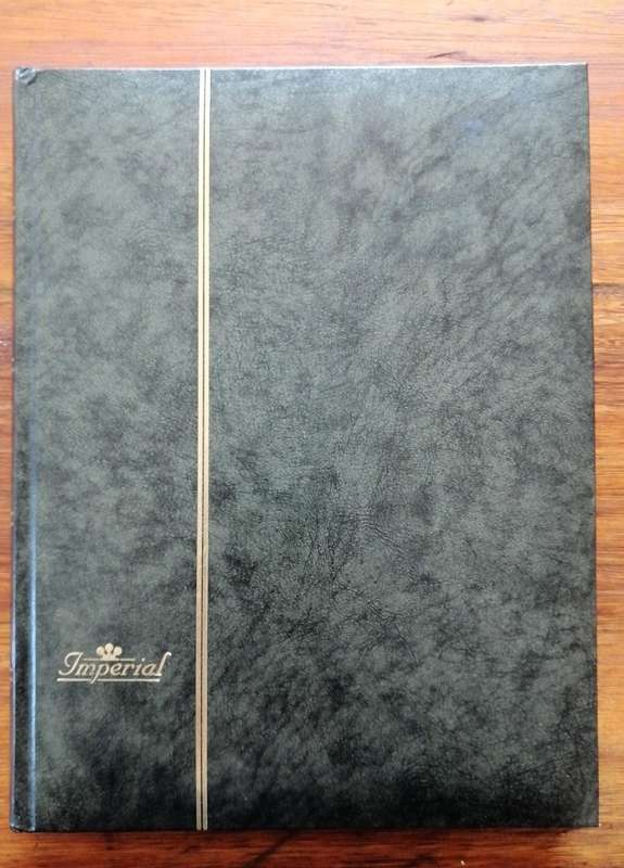 Good Nick Imperial 20 Pg / 40 Side 9 rung clear strips stockbook double protective sheets