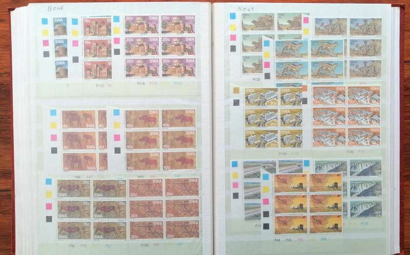 Large SWA collection in 30 pg/60 side good nick stockbook incl birds, definitives etc