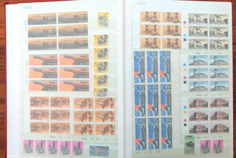 Large SWA collection in 30 pg/60 side good nick stockbook incl birds, definitives etc