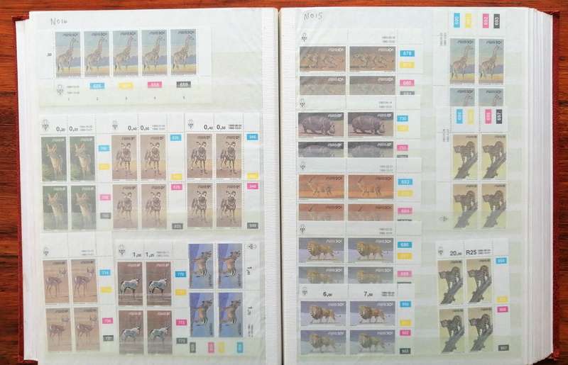 Large SWA collection in 30 pg/60 side good nick stockbook incl birds, definitives etc