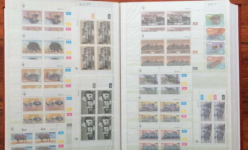 Large SWA collection in 30 pg/60 side good nick stockbook incl birds, definitives etc