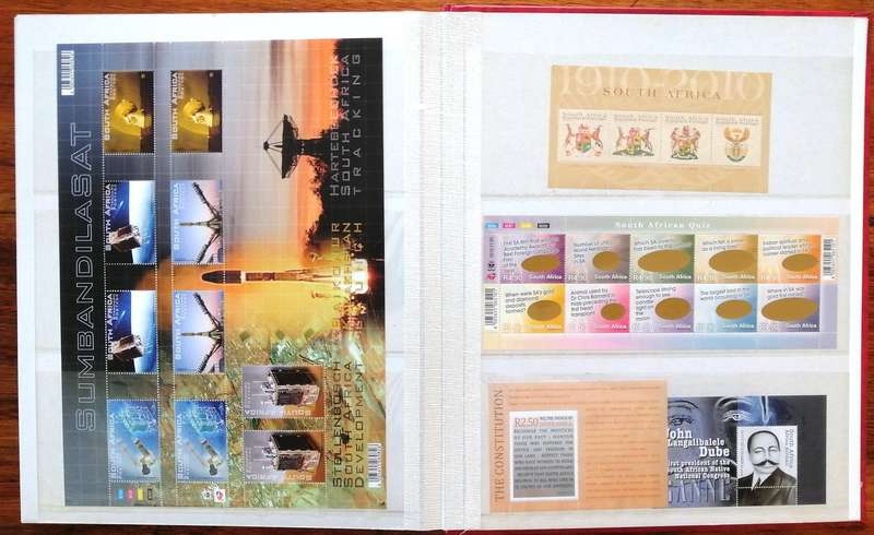 Fantastic Modern RSA collection of superb sheetlets in 16pg/32 side controls album - great value!