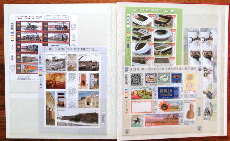 Fantastic Modern RSA collection of superb sheetlets in 16pg/32 side controls album - great value!