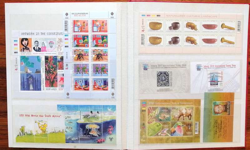 Fantastic Modern RSA collection of superb sheetlets in 16pg/32 side controls album - great value!