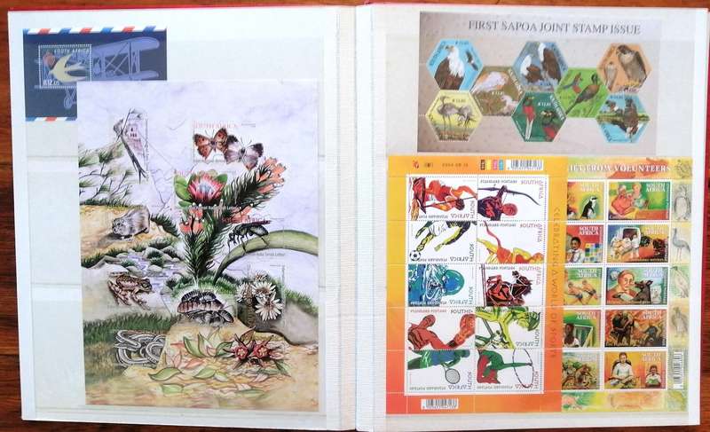 Fantastic Modern RSA collection of superb sheetlets in 16pg/32 side controls album - great value!