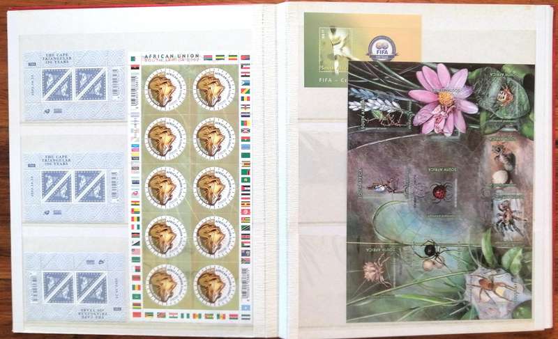 Fantastic Modern RSA collection of superb sheetlets in 16pg/32 side controls album - great value!
