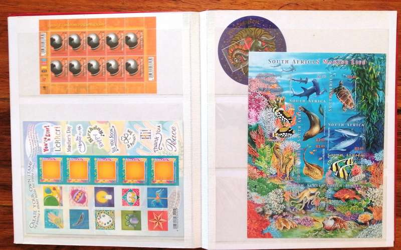 Fantastic Modern RSA collection of superb sheetlets in 16pg/32 side controls album - great value!