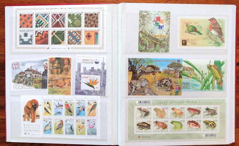 Fantastic Modern RSA collection of superb sheetlets in 16pg/32 side controls album - great value!