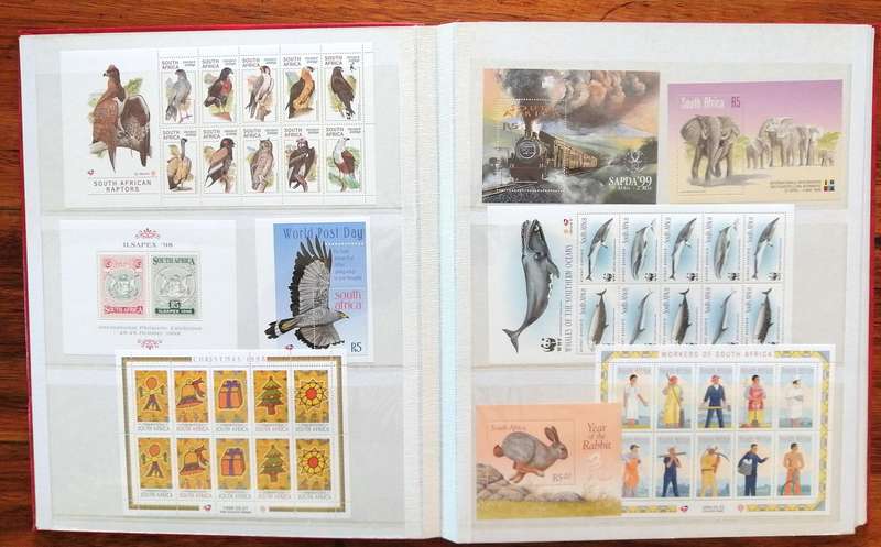 Fantastic Modern RSA collection of superb sheetlets in 16pg/32 side controls album - great value!