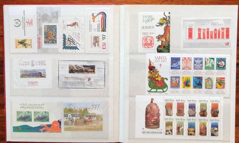 Fantastic Modern RSA collection of superb sheetlets in 16pg/32 side controls album - great value!