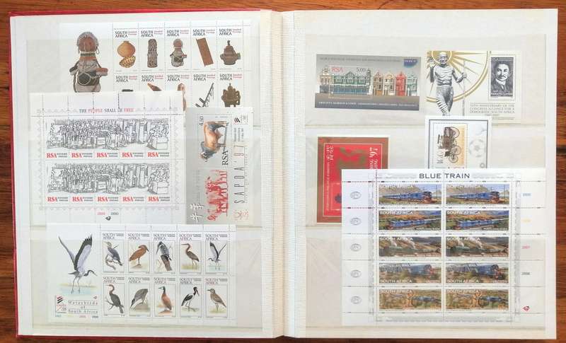 Fantastic Modern RSA collection of superb sheetlets in 16pg/32 side controls album - great value!