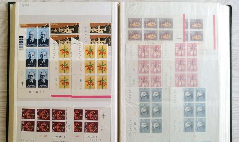 RSA definitives & earlier issues in 16pg/32 KEK side stockbook (album 1 of 2 - see other album)