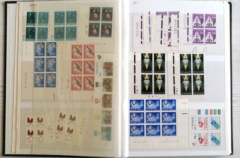 RSA definitives & earlier issues in 16pg/32 KEK side stockbook (album 1 of 2 - see other album)