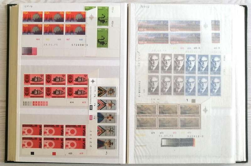 RSA definitives & earlier issues in 16pg/32 KEK side stockbook (album 1 of 2 - see other album)