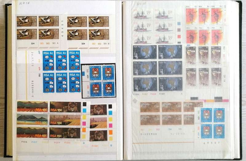 RSA definitives & earlier issues in 16pg/32 KEK side stockbook (album 1 of 2 - see other album)